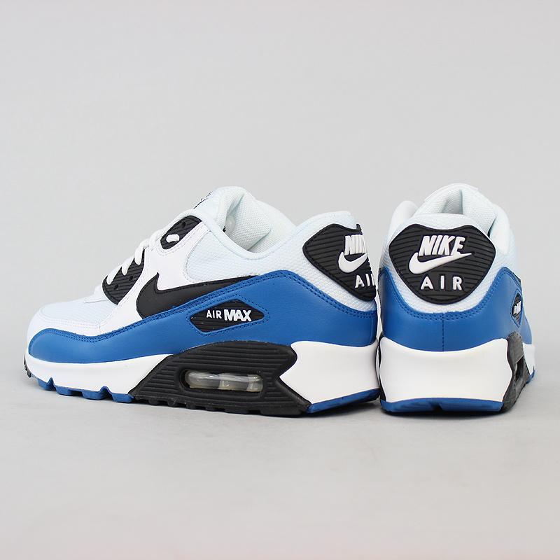 Tênis Nike Air Max 90 Essential Azul e Branco