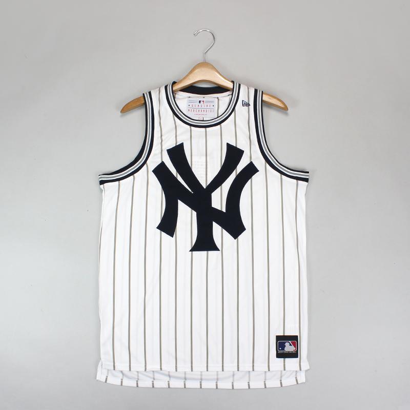 Camiseta Regata New Era New York Yankees Branca