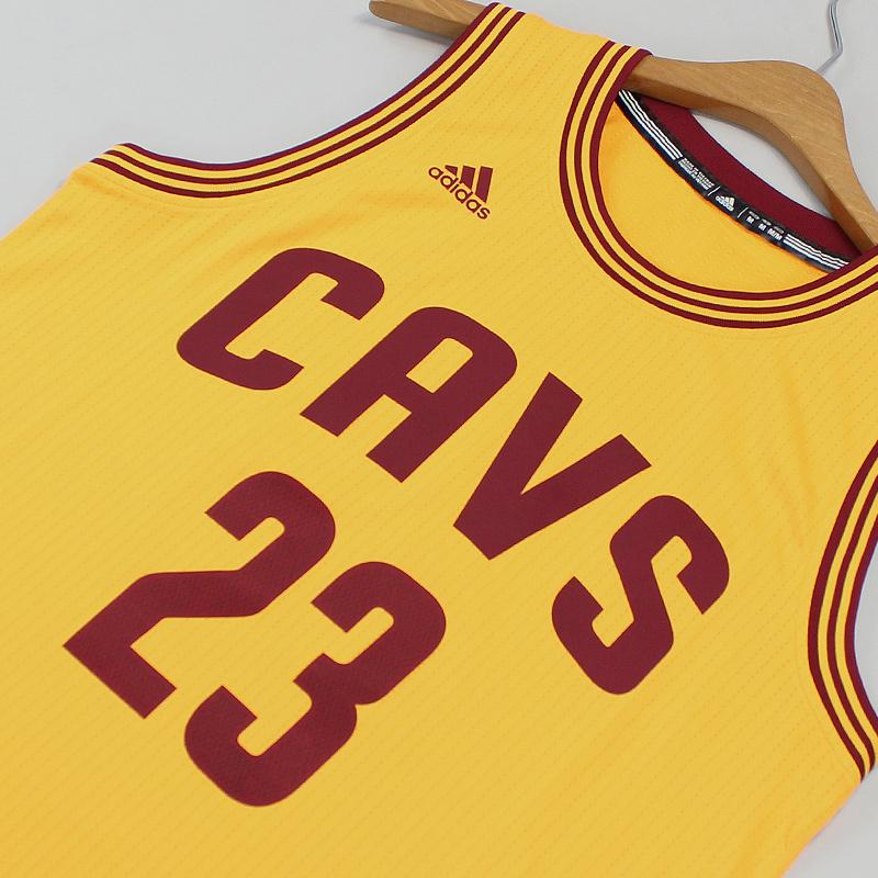Ananiver salvar Barrio Camiseta Regata Adidas NBA Bordada Cleveland Cavaliers Amarela