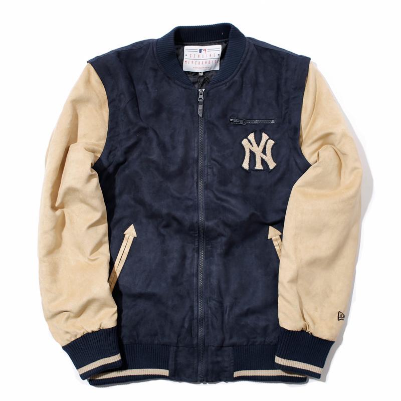 beach have a finger in the pie Trickle Jaqueta New Era Varsity MLB New York Yankees
