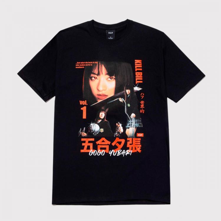 Camiseta HUF x Kill Bill Yubari Gogo Black