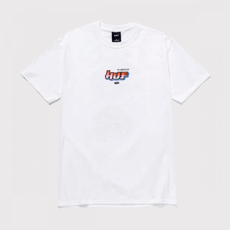 Camiseta HUF x Street Fighter Chun-Li & Cammy White