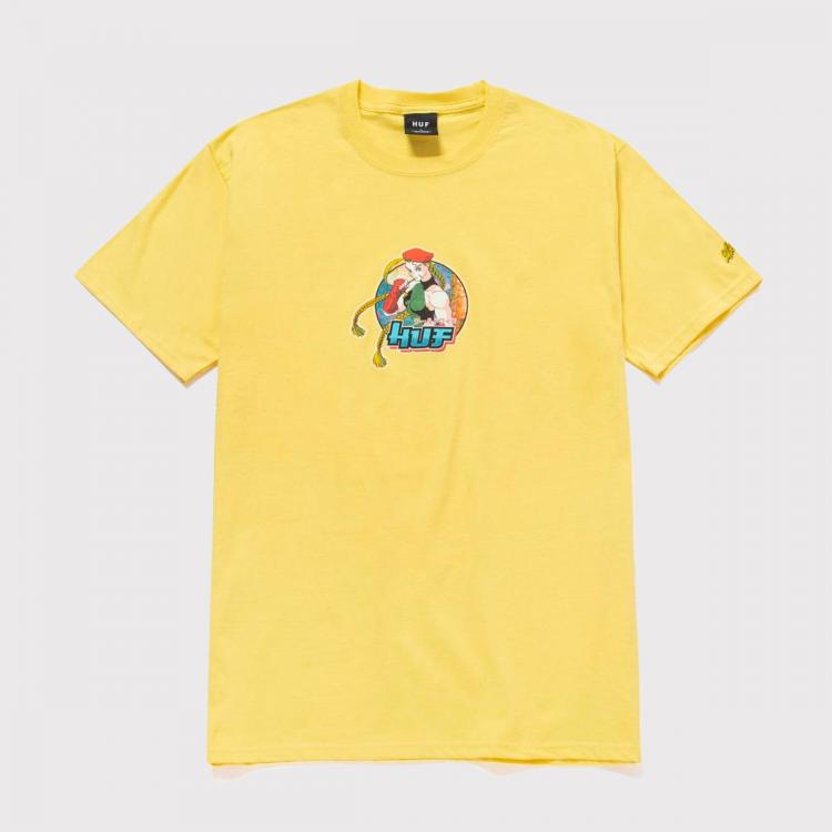 Camiseta HUF x Street Fighter Cammy Yellow