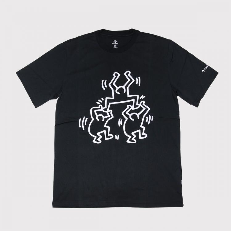 Camiseta Converse x Keith Haring Graphic Black