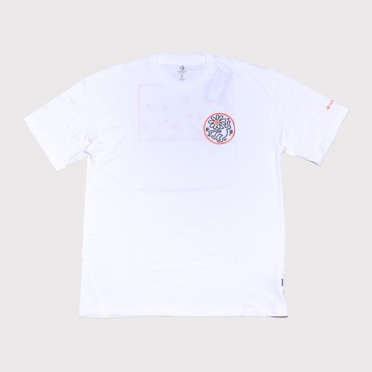 Camiseta Converse x Keith Haring Elevated White