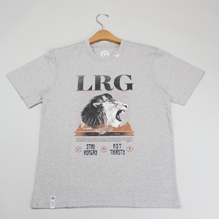 Camiseta LRG Lion Cinza