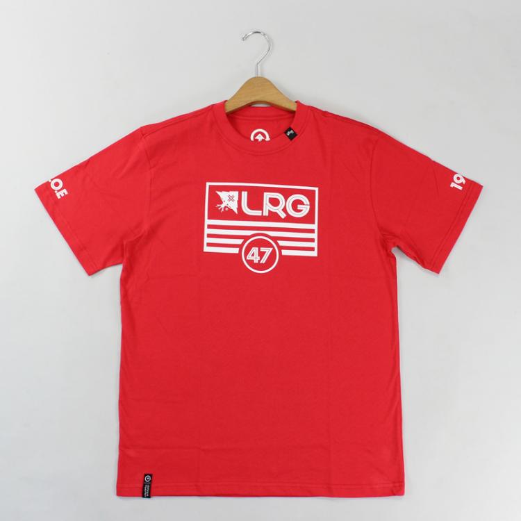 Camiseta LRG Lifted Flag Vermelha