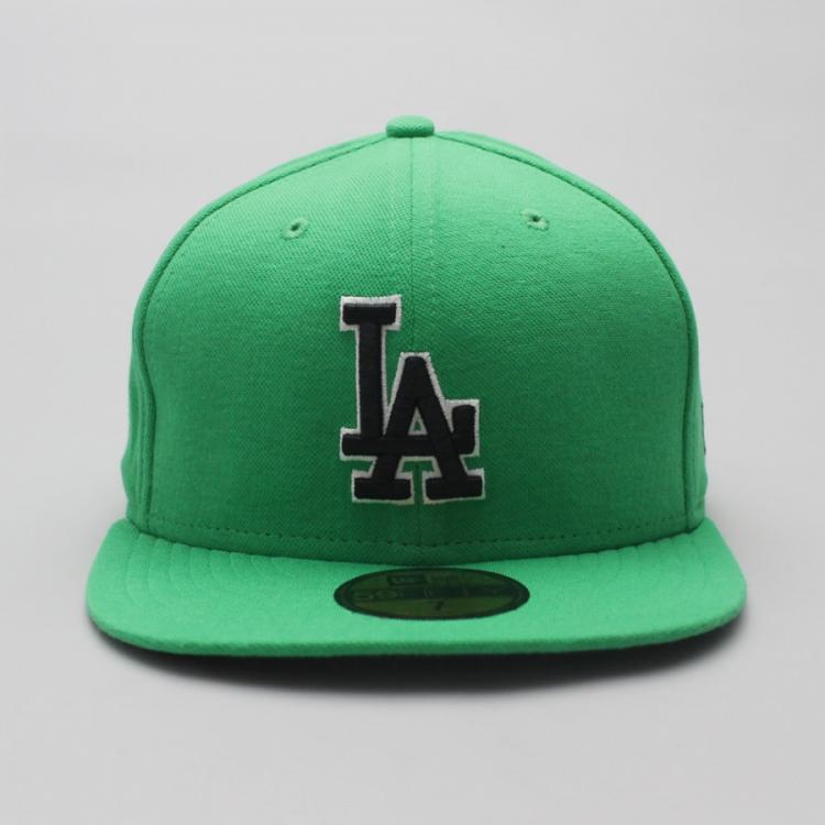 Boné New Era 59FIFTY Polo Pique Green Los Angeles Dodgers