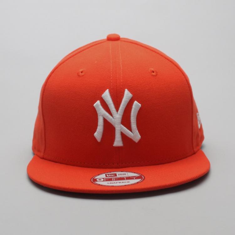 Boné New Era 9FIFTY Snapback Basic Orange New York Yankees