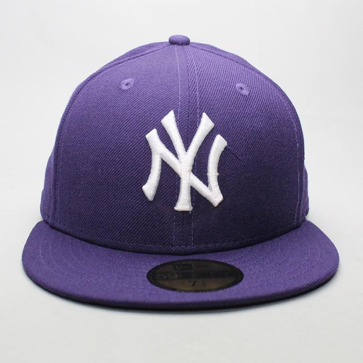 Boné New Era 59FIFTY New York Basic Colors Purple New York Yankees