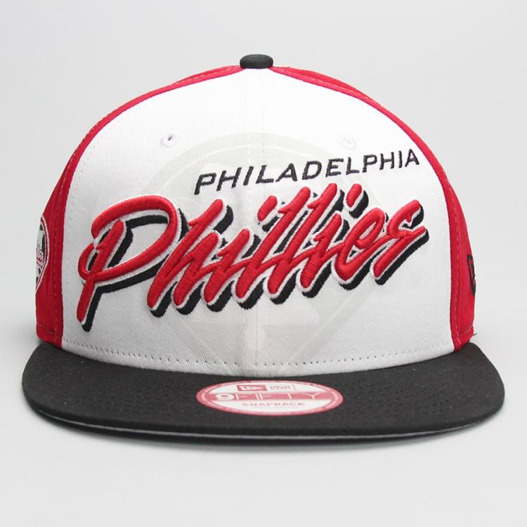 Boné New Era 9FIFTY Snapback MLB NE Gamer Red/Black Philadelphia Phillies