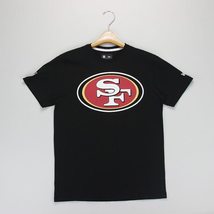 Camiseta New Era NFL Basic San Francisco 49ers Preta