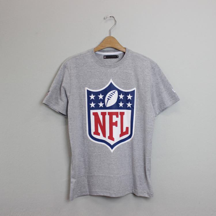 Camiseta New Era Logo NFL Mescla Claro