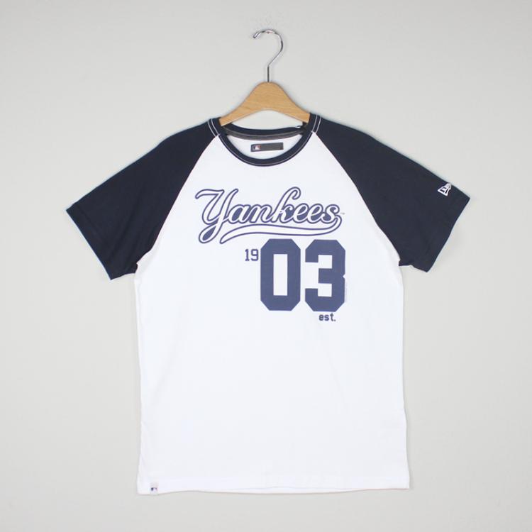 Camiseta New Era MLB New York Yankees Retro Branca