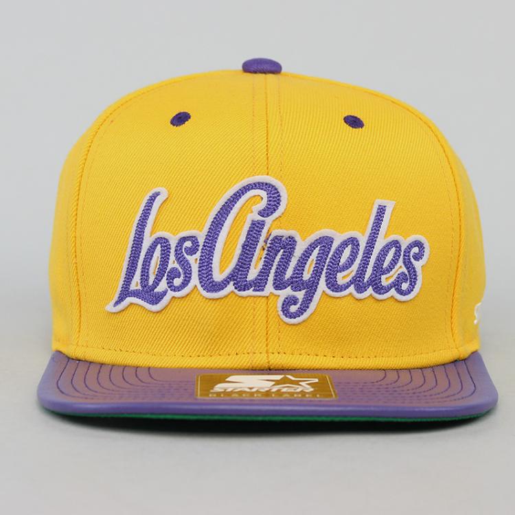 Boné Starter Snapback Los Angeles Yellow/Purple