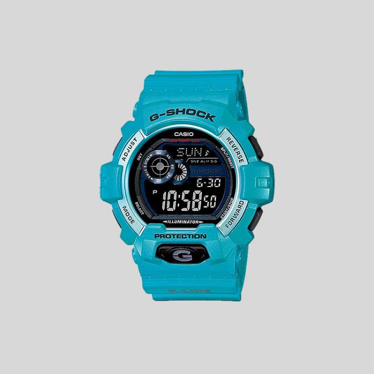 Relógio Digital Casio G-Shock Azul Turquesa