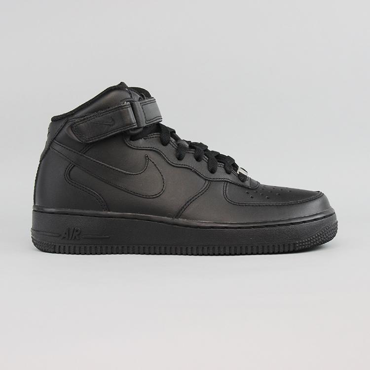 Tênis Nike Air Force 1 Mid Black