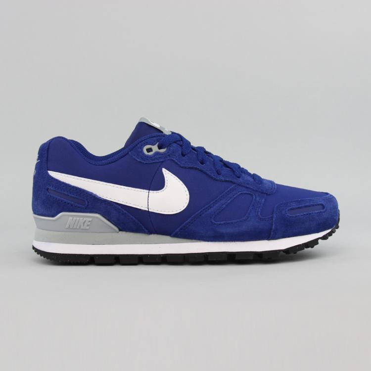 Nike Air Waffle Trainer Leather Blue/White