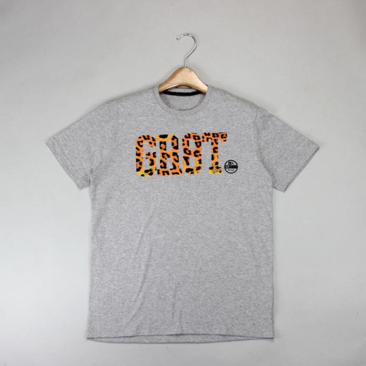 Camiseta New Era GR8T Mescla/Leopard