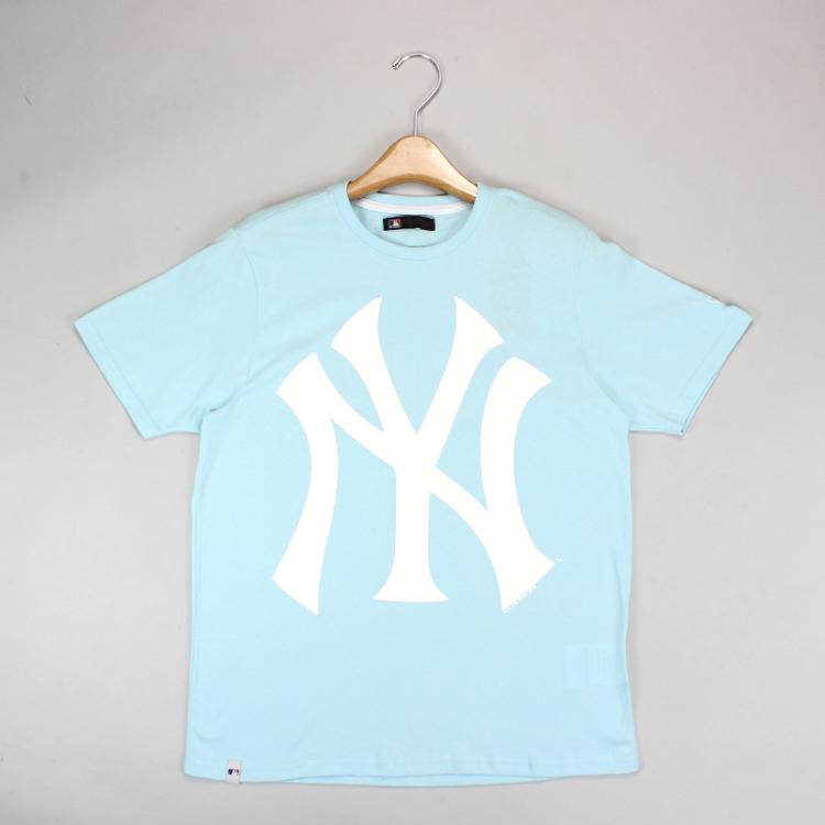 Camiseta New Era MLB New York Yankees Azul Clara
