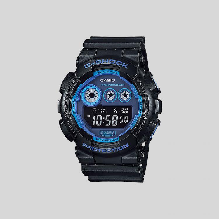 Relógio Digital Casio G-Shock Preto/Azul 