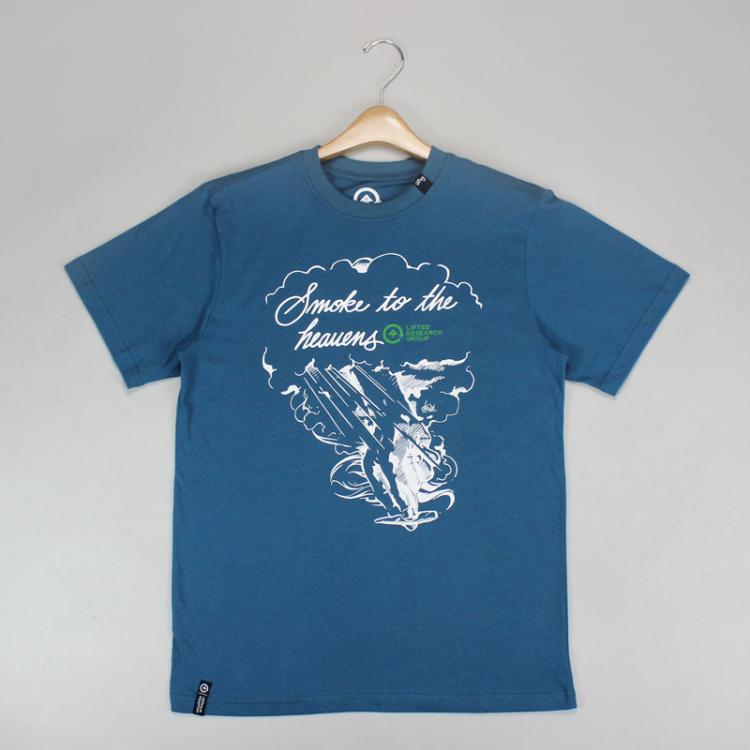 Camiseta LRG Smoke The Heauens Azul