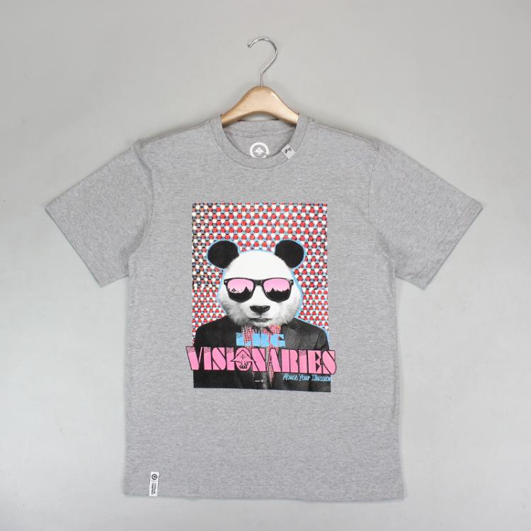 Camiseta LRG Abuse Panda Mescla