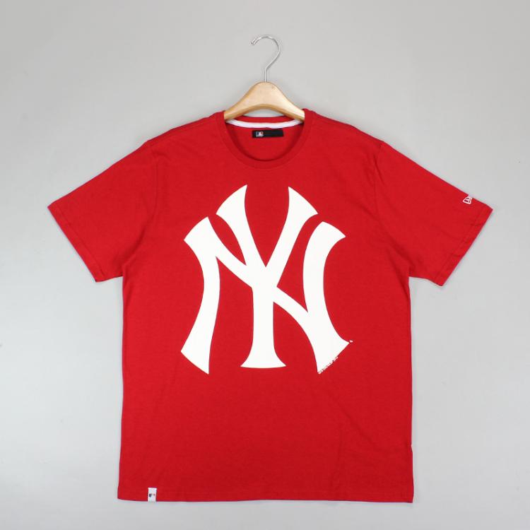 Camiseta New Era New York Yankees Vermelha