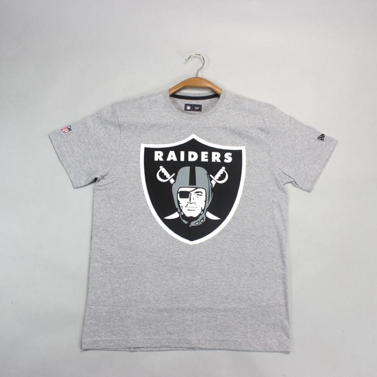 Camiseta New Era NFL Oakland Raiders Cinza