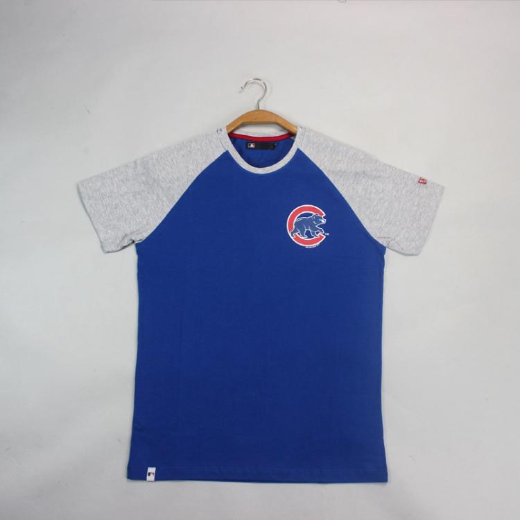 Camiseta New Era MLB Chicago Cubs Azul/Mescla