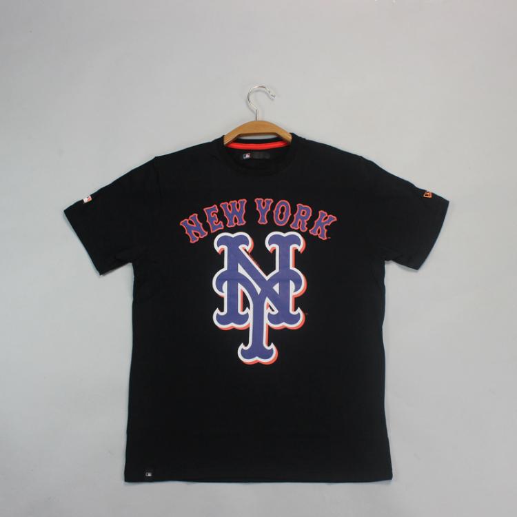 Camiseta New Era MLB New York Mets Preta