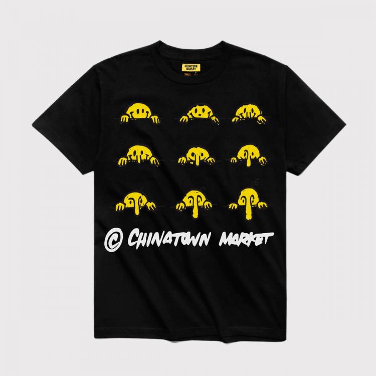 Camiseta Chinatown Market Wuz Here Black
