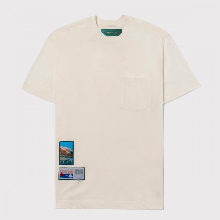 Camiseta Piet HYOH Pocket Off-White