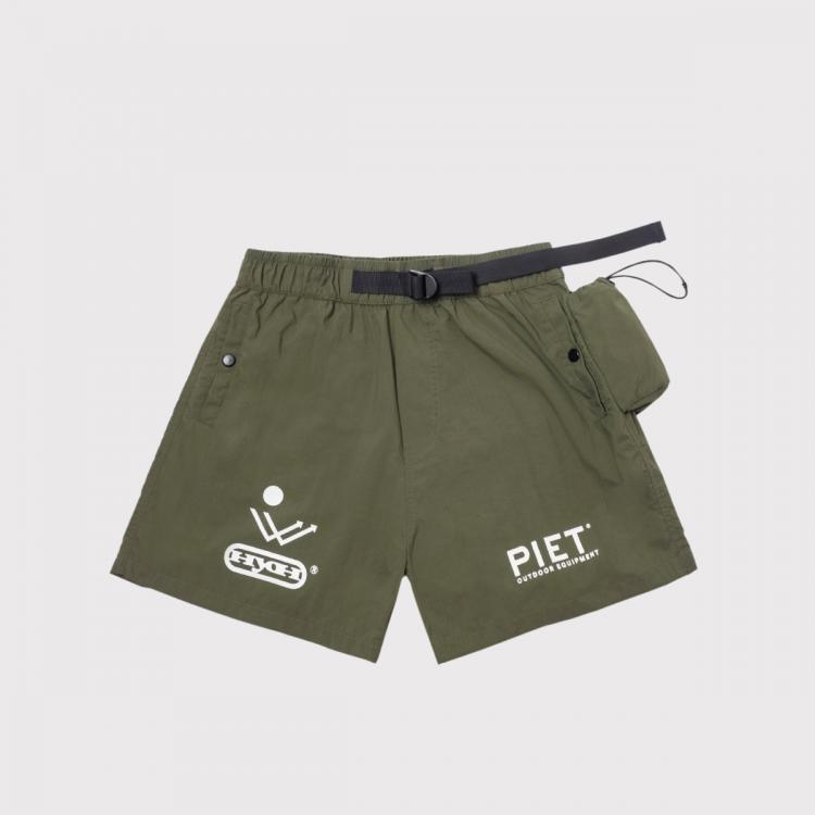 Shorts Piet HYOH Hiking Shorts Green