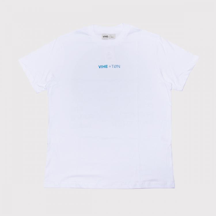 Camiseta VIHE x TØN Sustainability White