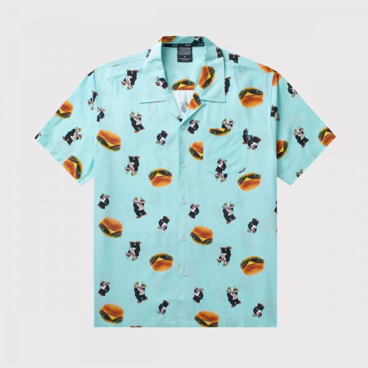Camisa HUF Wordwide X Popeye Wimpy Burger