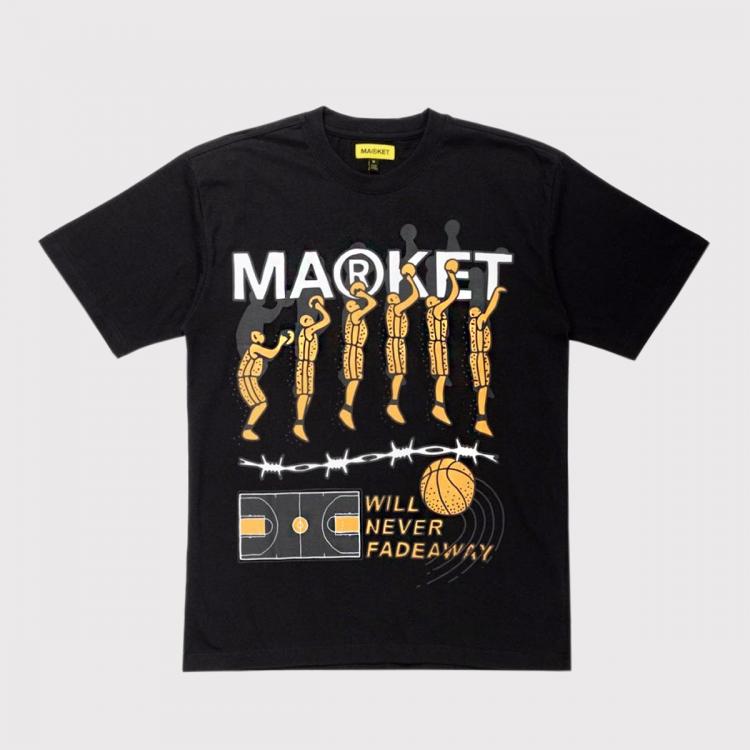 Camiseta Market Jump Shot Tee Black