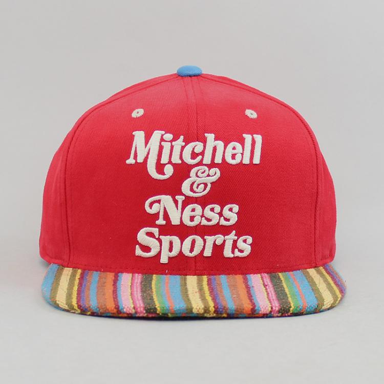 Boné Mitchell & Ness Snapback Sports Vermelho