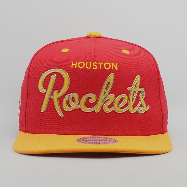 Boné Mitchell&Ness NBA Houston Rockets Vermelho