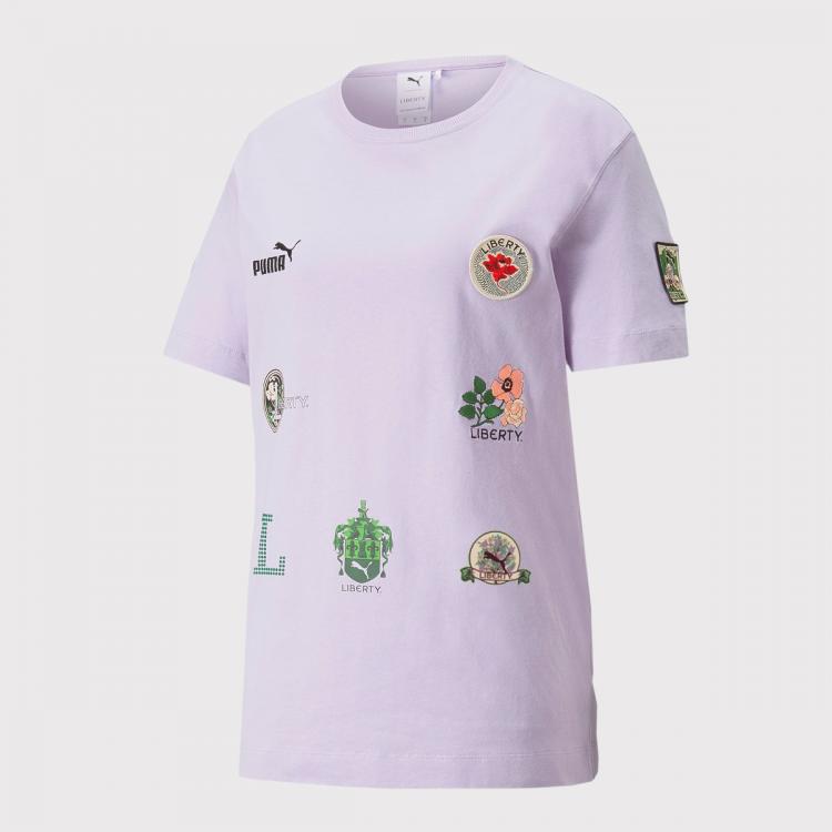 Camiseta Puma x Liberty Women's Badge Lilac