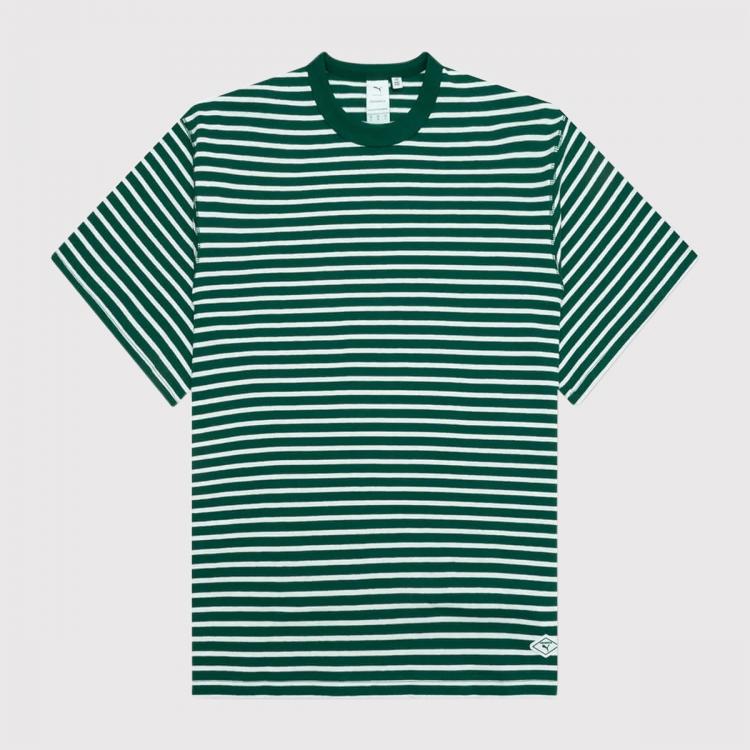 Camiseta Puma x Nanamica Striped Men's Green