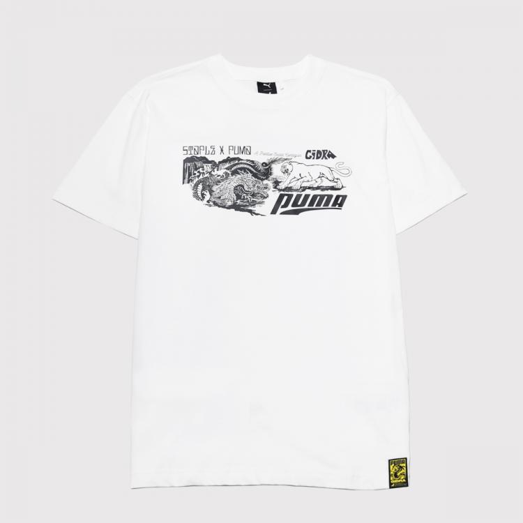 Camiseta Puma x Staple Graphic Tee White