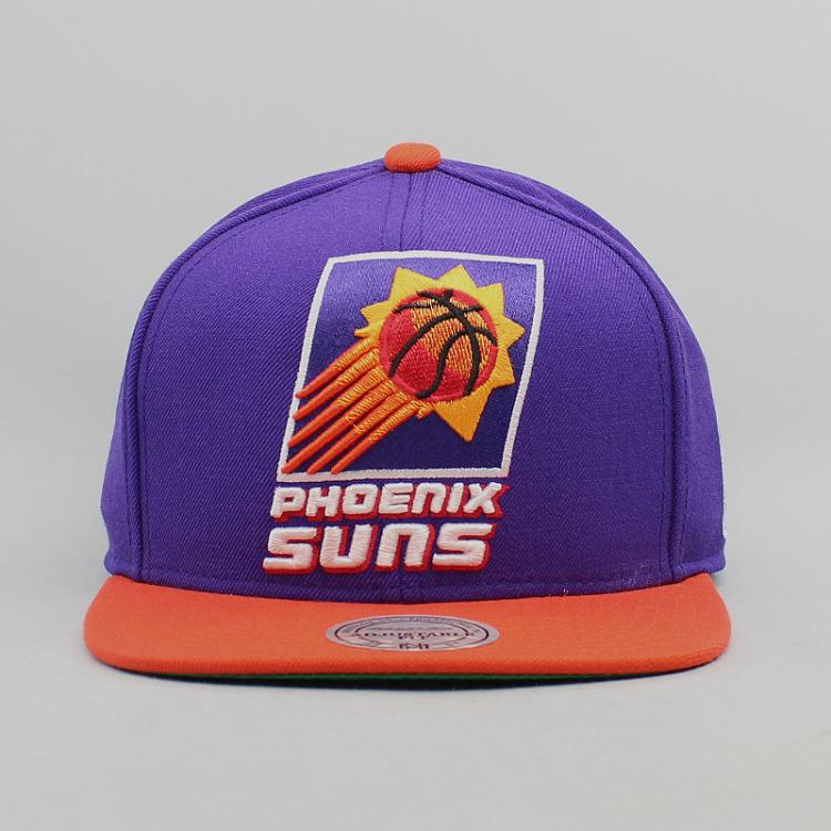 Boné Mitchell & Ness NBA Snapback Phoenix Suns Roxo