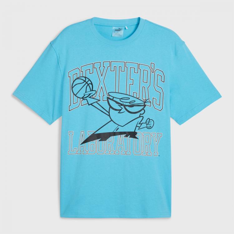 Camiseta Puma x Dexter's Laboratory Basketball ''Bright Aqua''