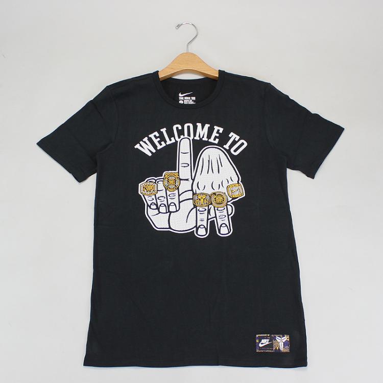 Camiseta Nike Kobe Welcome Preta
