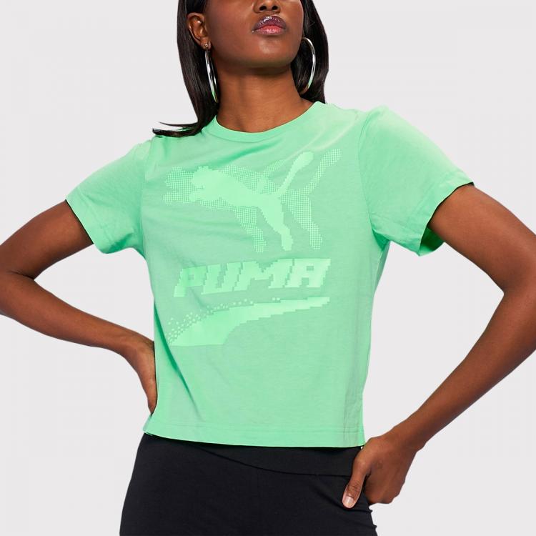 Camiseta Puma Evide Graphic Feminina