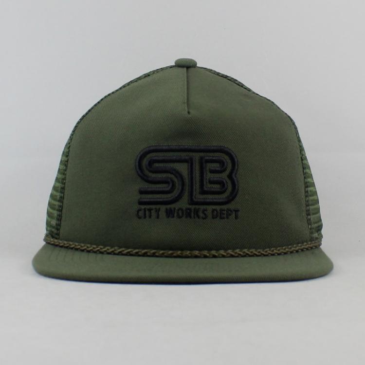 Boné Nike Snapback SB City Works Trucker Verde Militar