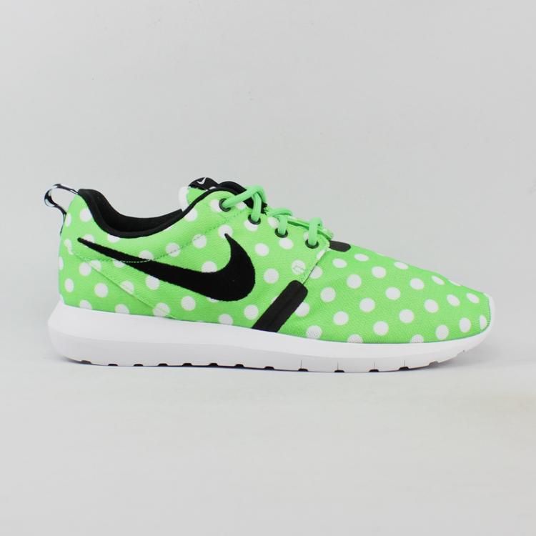 Tênis Nike Roshe QS Polka Dots Verde