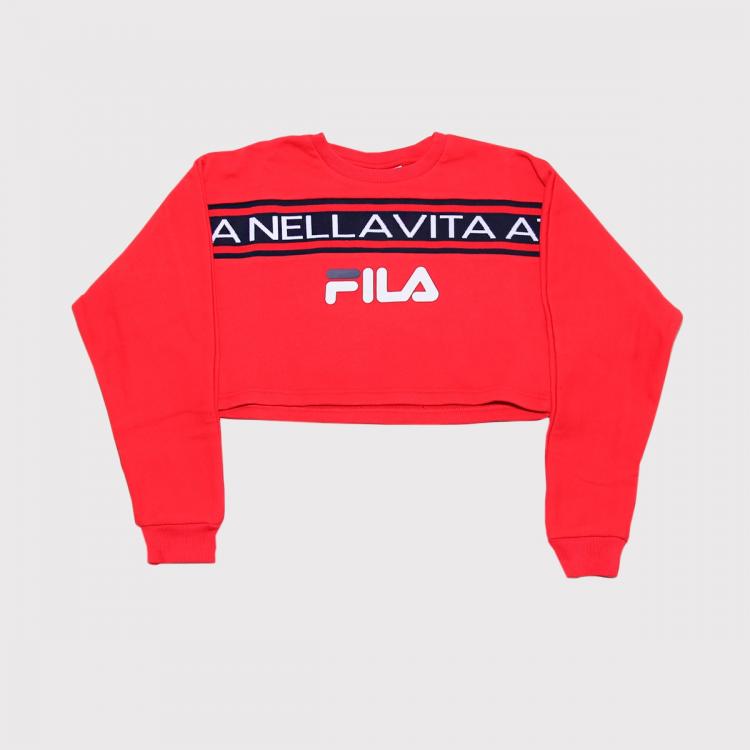 Blusa Fila Cropped Lucie Red 