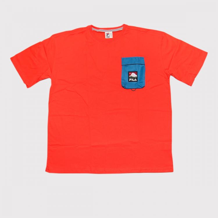 Camiseta Fila Utilitary Pocket Orange